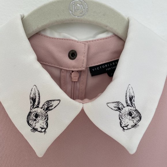 NWOT Victoria Beckham for Target Pink Bunny Dress XS - Picture 3 of 5